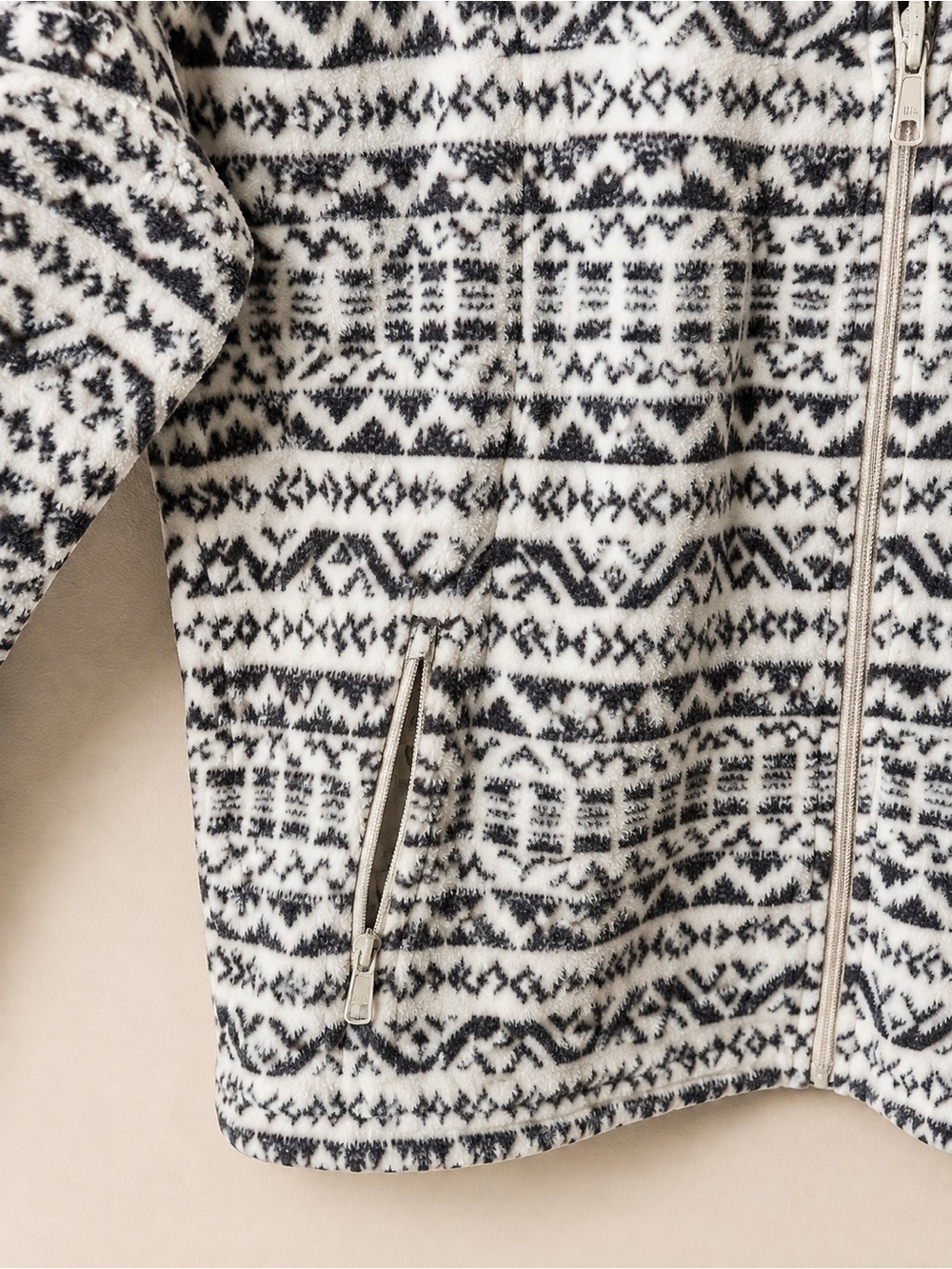 Columbia Women’s Geometric Print Full Zip Fleece Jacket-Size XL - Picture 4 of 4